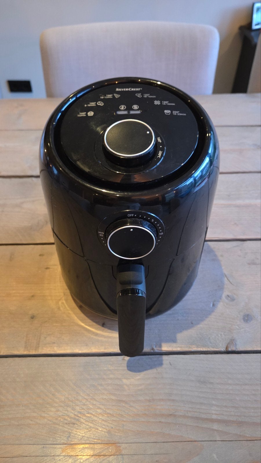 SilverCrest Airfryer - Compact en Efficiënt, Ophalen of Verzenden, Zo goed als nieuw, Airfryer, Minder dan 750 gram