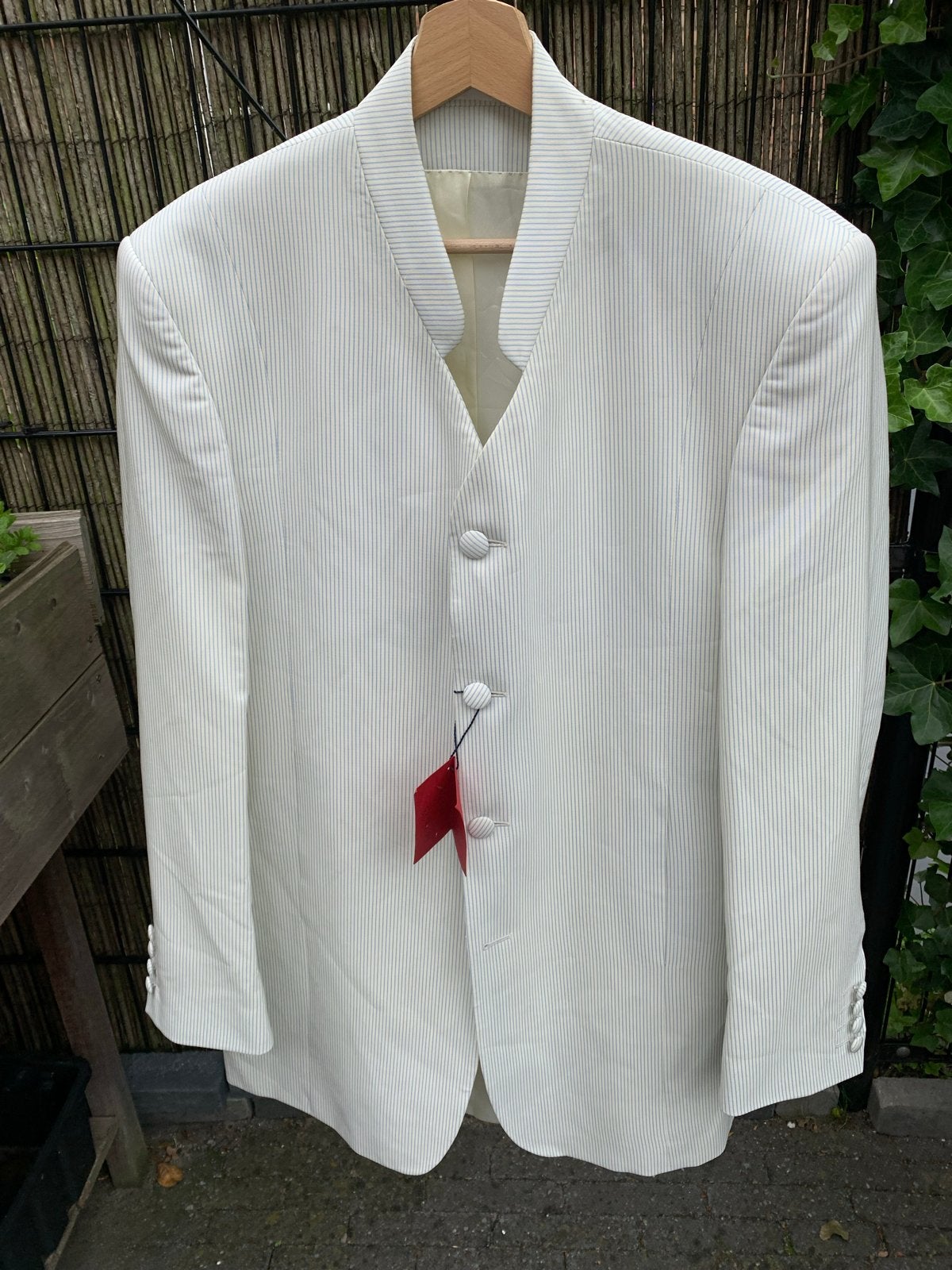 Nieuwe Crèmekleurige Blazer - Maat 42/44, Kleding | Dames, Jasjes, Kostuums en Pakken, Beige, Maat 42/44 (L), Nieuw, Ophalen of Verzenden