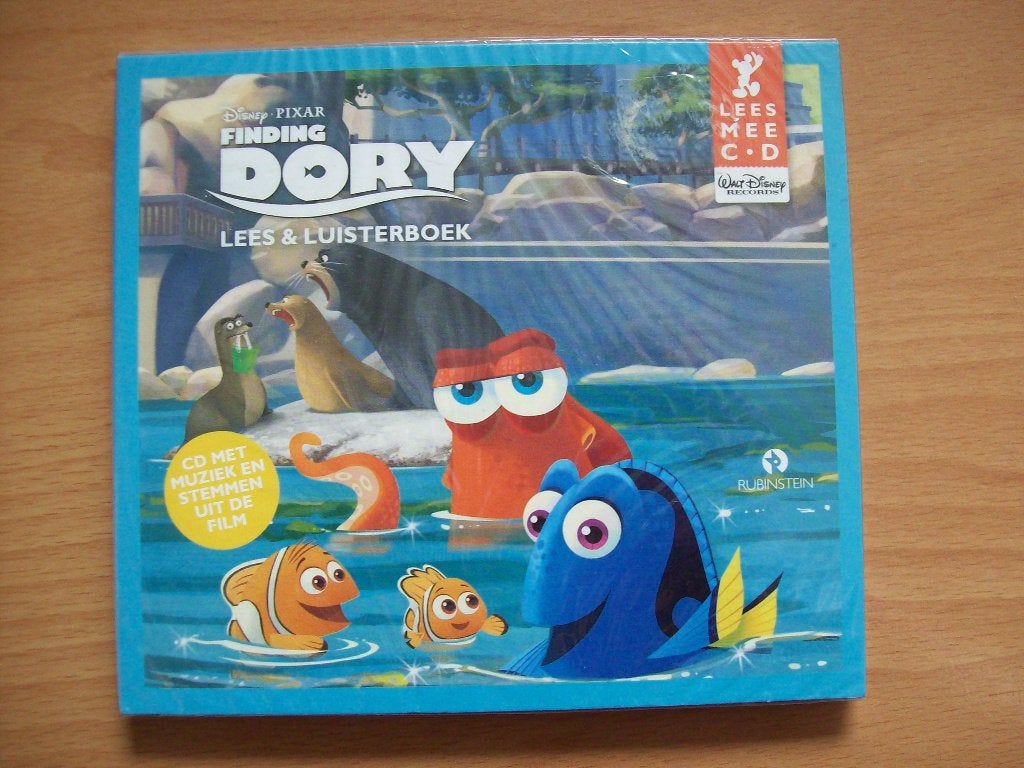Finding Dory (Nieuw in folie!) Disney/Pixar Lees Mee CD Nemo, Overige typen, Ophalen of Verzenden, Verhaal of Sprookje, Nieuw in verpakking