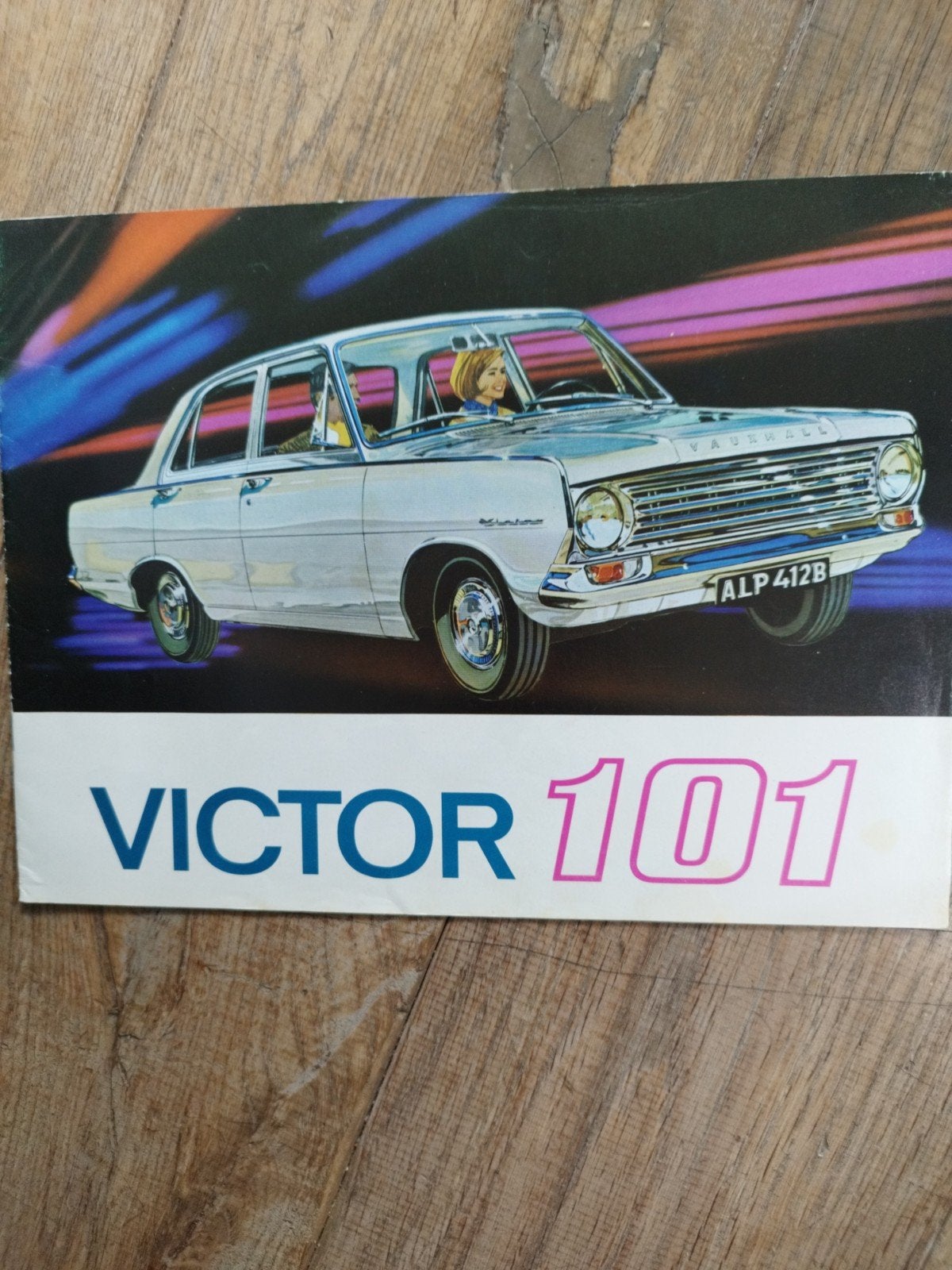 Vauxhall Victor 101 Brochure uit 1964 - Nederlands, Victor, Ophalen of Verzenden, Zo goed als nieuw, Overige merken
