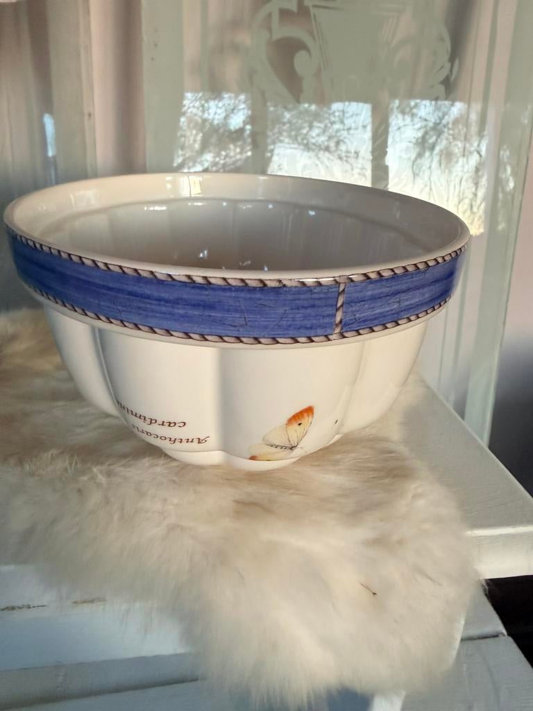 Sarah’s Garden pudding vorm wedgwood izgst zeer zeldzaam, Ophalen