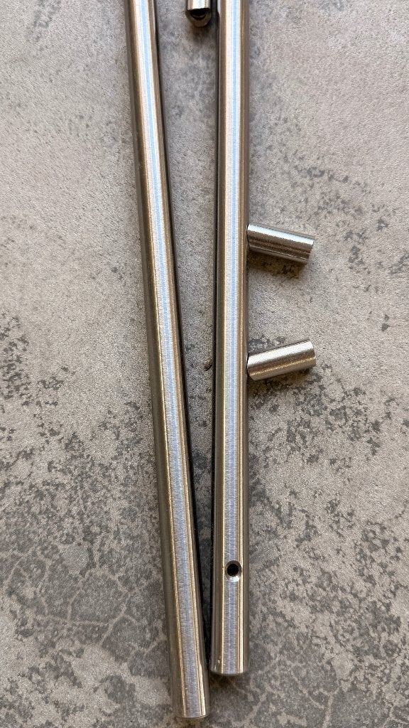 RVS  keuken/kast  grepen, Ophalen, Minder dan 50 cm, Nieuw, Minder dan 25 cm