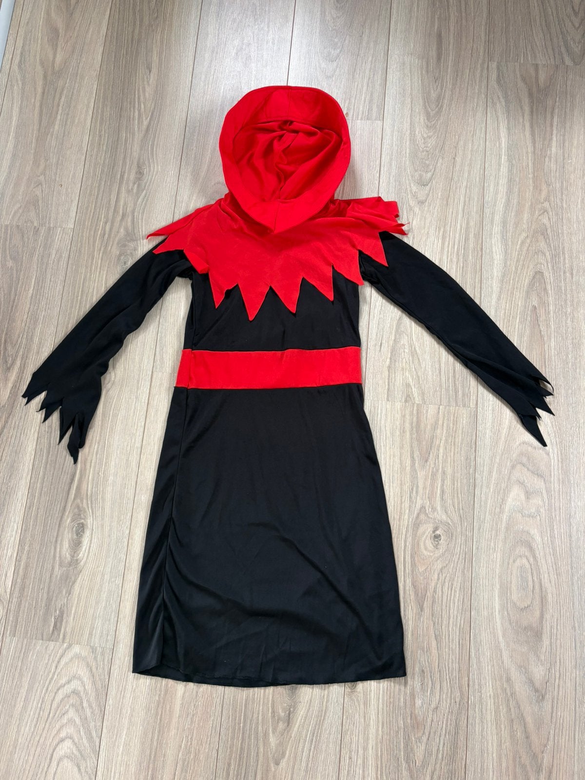 Duivel- demonenpak (Halloween) - 4-6 jaar, Ophalen of Verzenden, Zo goed als nieuw, 110 t/m 116, Jongen of Meisje