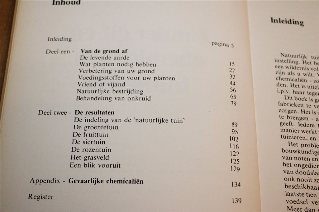 Zonder Gif en Chemicalien Tuinieren — Biologisch Tuinieren, Ophalen of Verzenden, Gelezen, Tuinieren en Tuinplanten