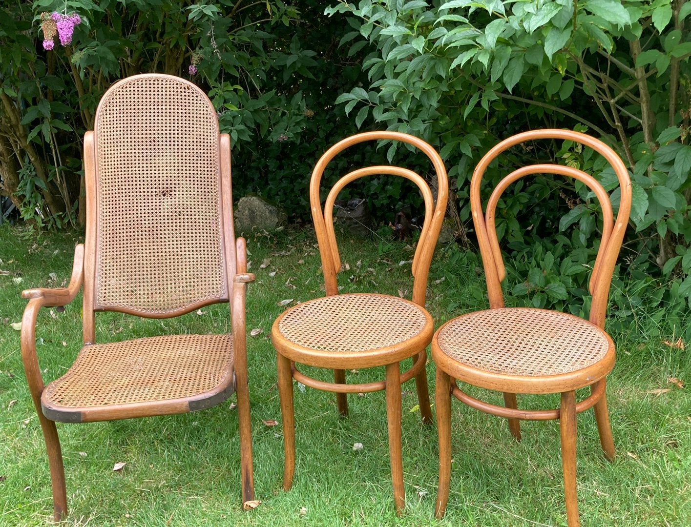 Antieke houten stoelen Thonet, Antiek en Kunst, Antiek | Meubels | Stoelen en Banken, Ophalen of Verzenden