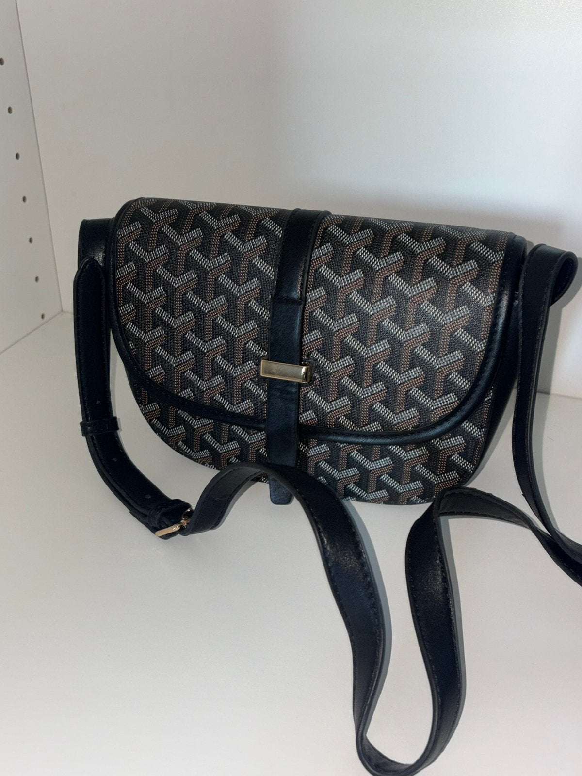 Goyard belvedere tas, Ophalen of Verzenden, Nieuw, Zwart, Overige merken