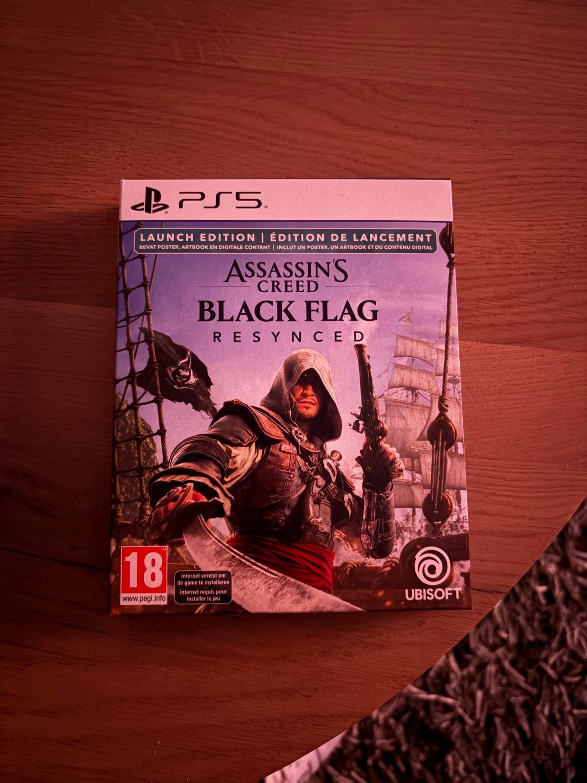 Assassin's Creed Black Flag Resynced PS5 Launch Edition, Online, Vanaf 18 jaar, 1 speler, Nieuw