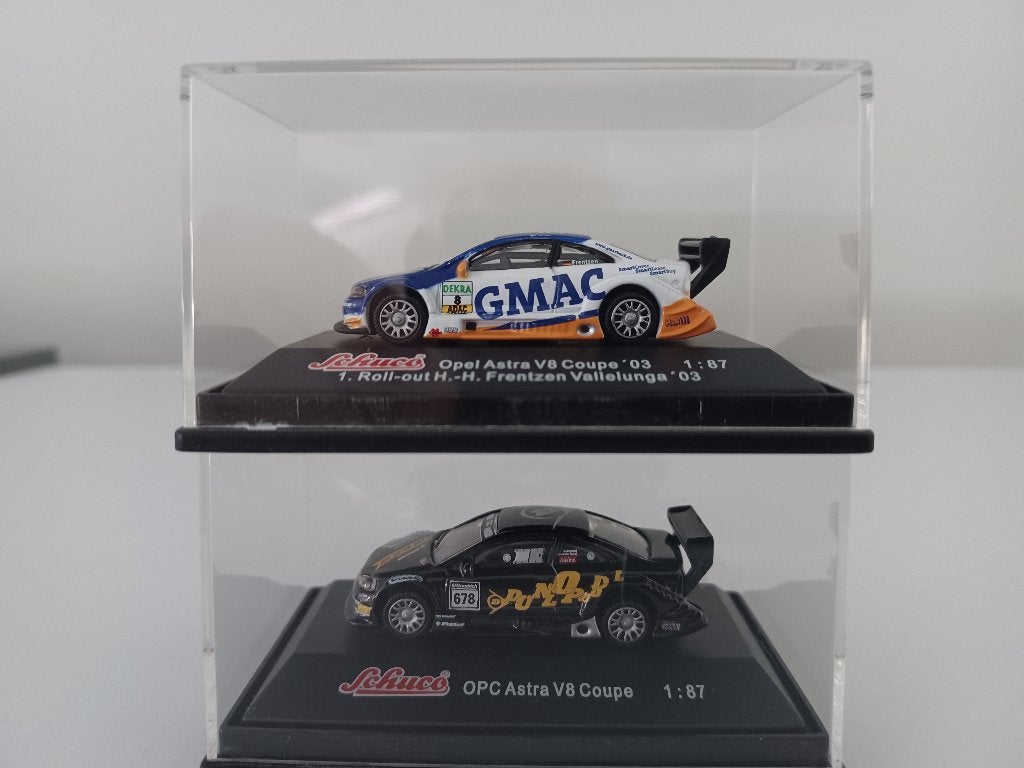 Opel Astra V8 DTM  en Langstreckenpokal set van Schuco 1/87, Ophalen of Verzenden, Nieuw, Auto, Schuco