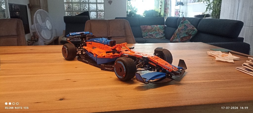 Lego Technic McLaren F1 2022 42141, Ophalen, Gebruikt, Lego, Compleet