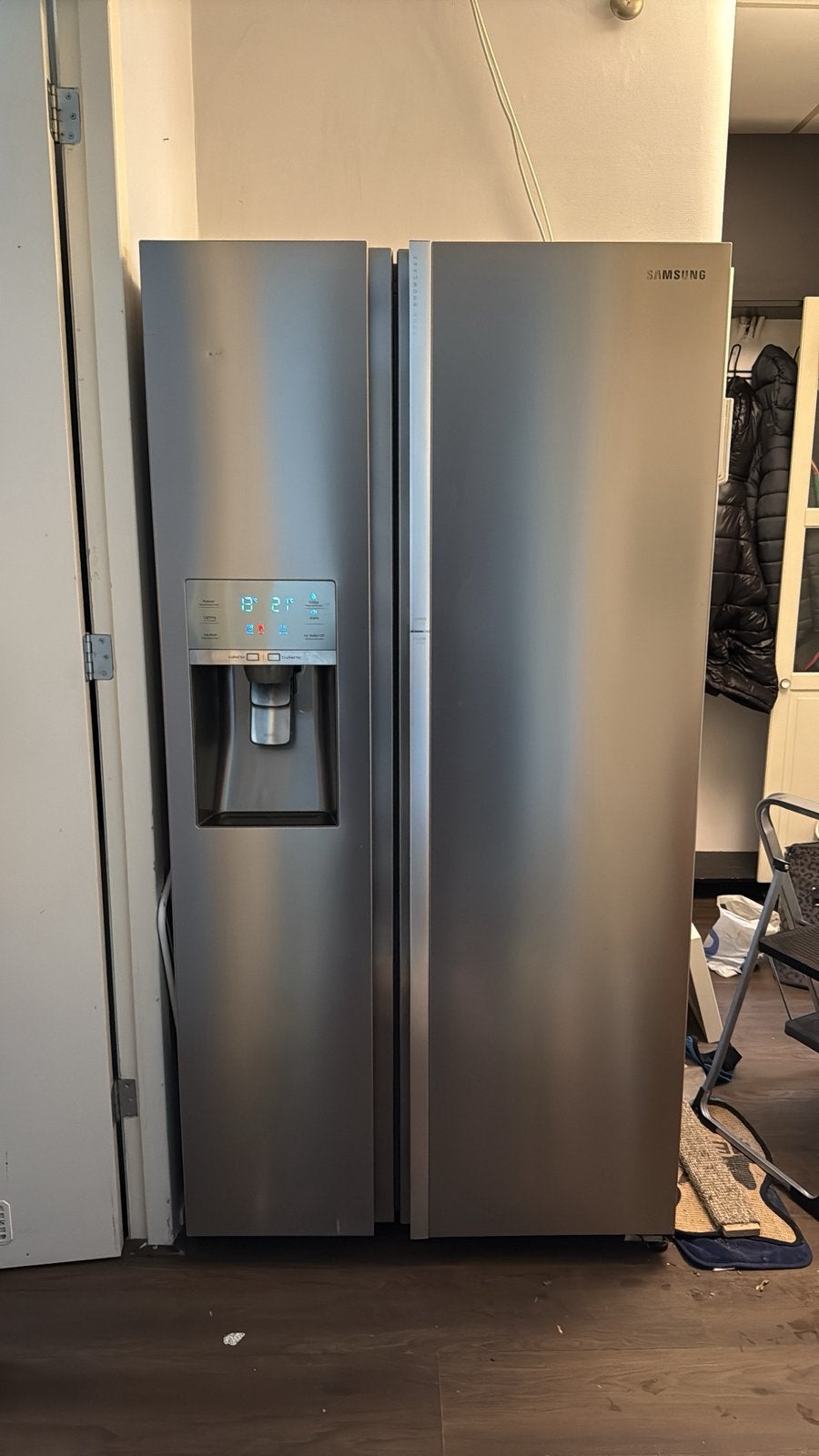 Samsung Amerikaanse koelkast 570L Food Showcase ijs/water