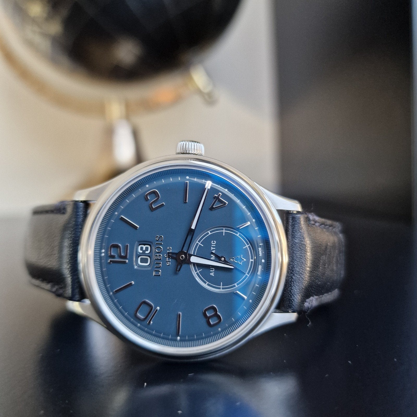 Dubois et Fils DBF003-08 Automatisch Horloge Limited Edition, Overige merken, Leer, Staal, Polshorloge