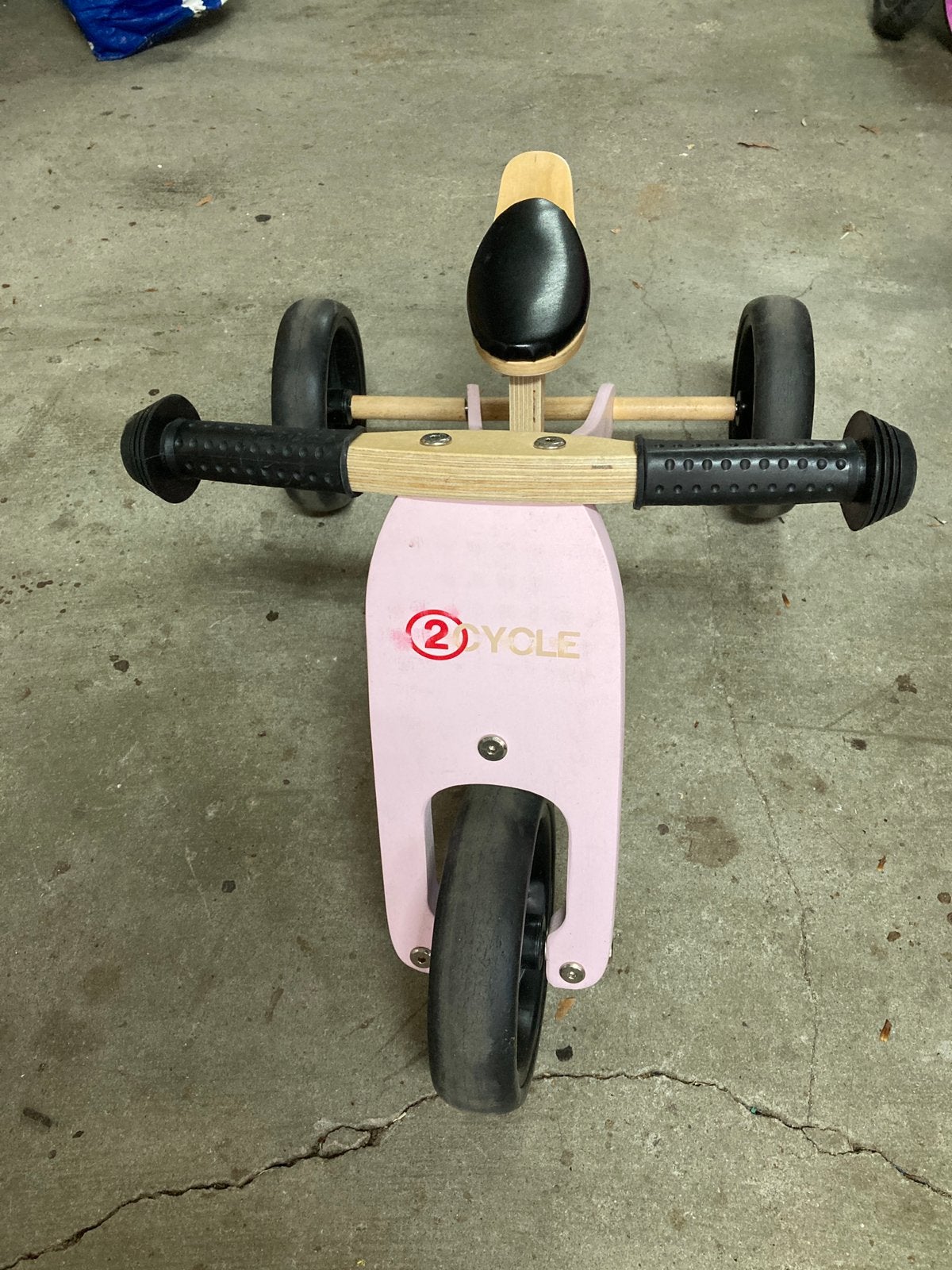 Houten loopfiets, Kinderen en Baby's, Ophalen, Gebruikt, Loopfiets