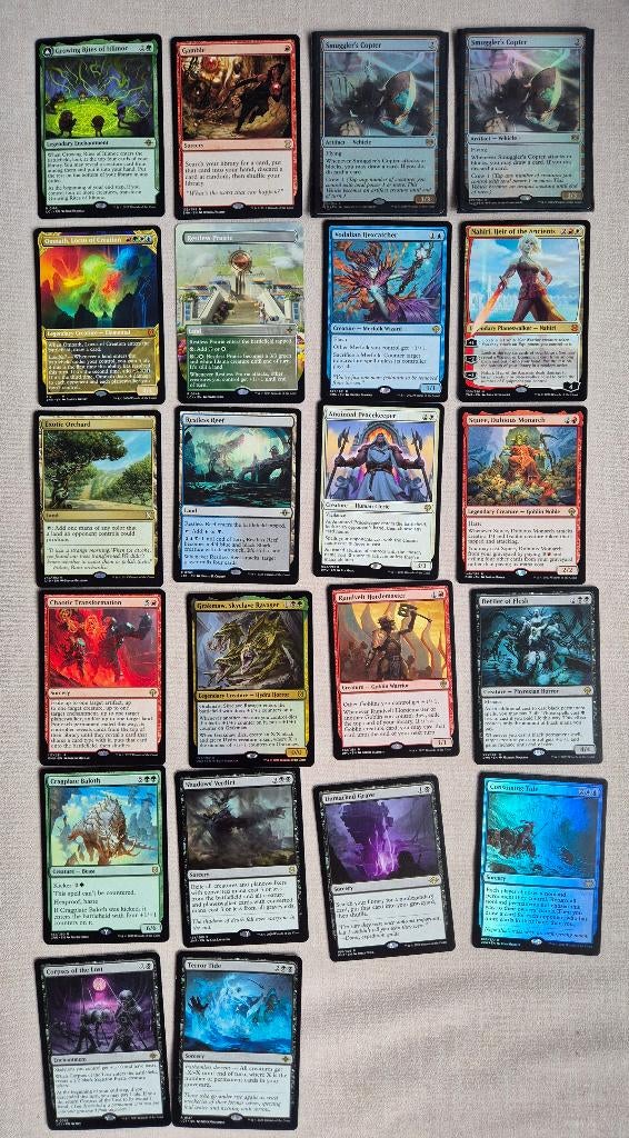 Commander MTG, Hobby en Vrije tijd, Verzamelkaartspellen | Magic the Gathering, Ophalen of Verzenden, Zo goed als nieuw, Meerdere kaarten