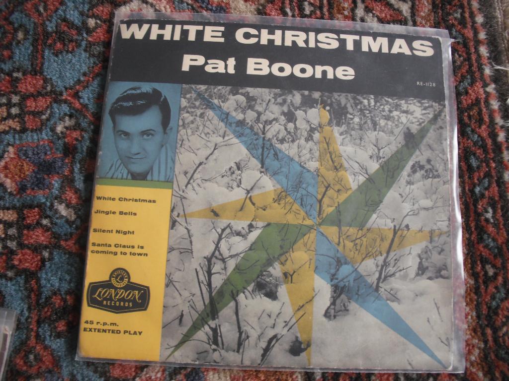 Pat Boone - Ep White Christmas., Ophalen of Verzenden, Gebruikt, Pop, EP