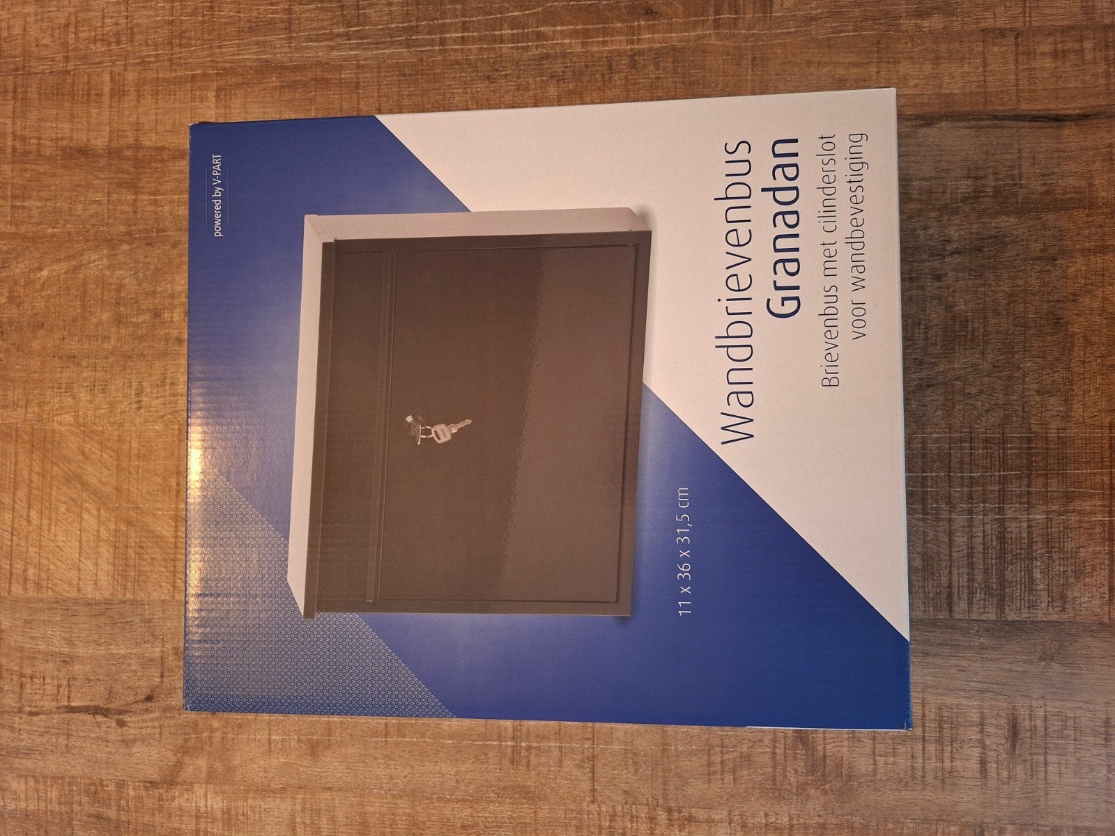 14 wandbrievenbus Granadan €15 pst, Tuin en Terras, Brievenbussen, Ophalen, Nieuw, Aluminium, Wandbrievenbus