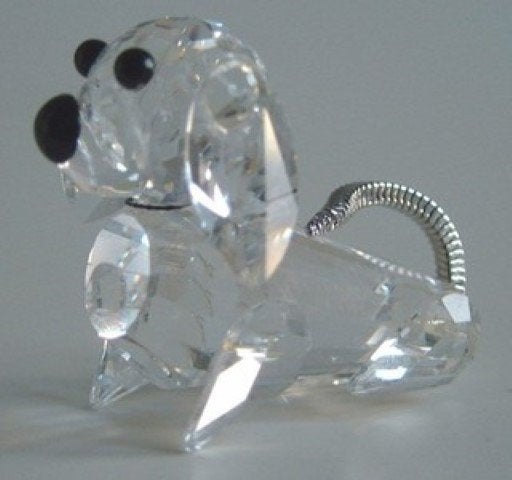 Swarovski Tekkel incl. doos en certificaat, Verzamelen, Ophalen of Verzenden, Nieuw, Figuurtje