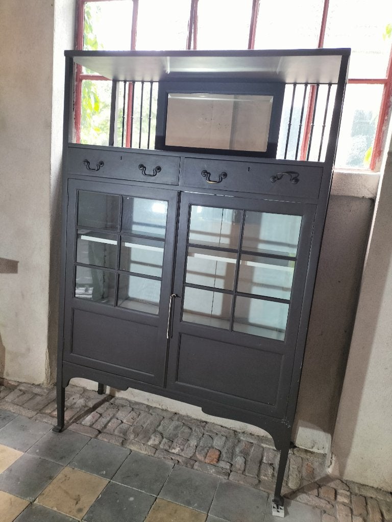 Kast Boekenkast, Huis en Inrichting, Kasten | Boekenkasten, Ophalen, Gebruikt, Glas, 150 tot 200 cm