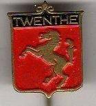 Speldje WAPEN TWENTHE PAARD (A9), Ophalen of Verzenden, Gebruikt, Overige onderwerpen