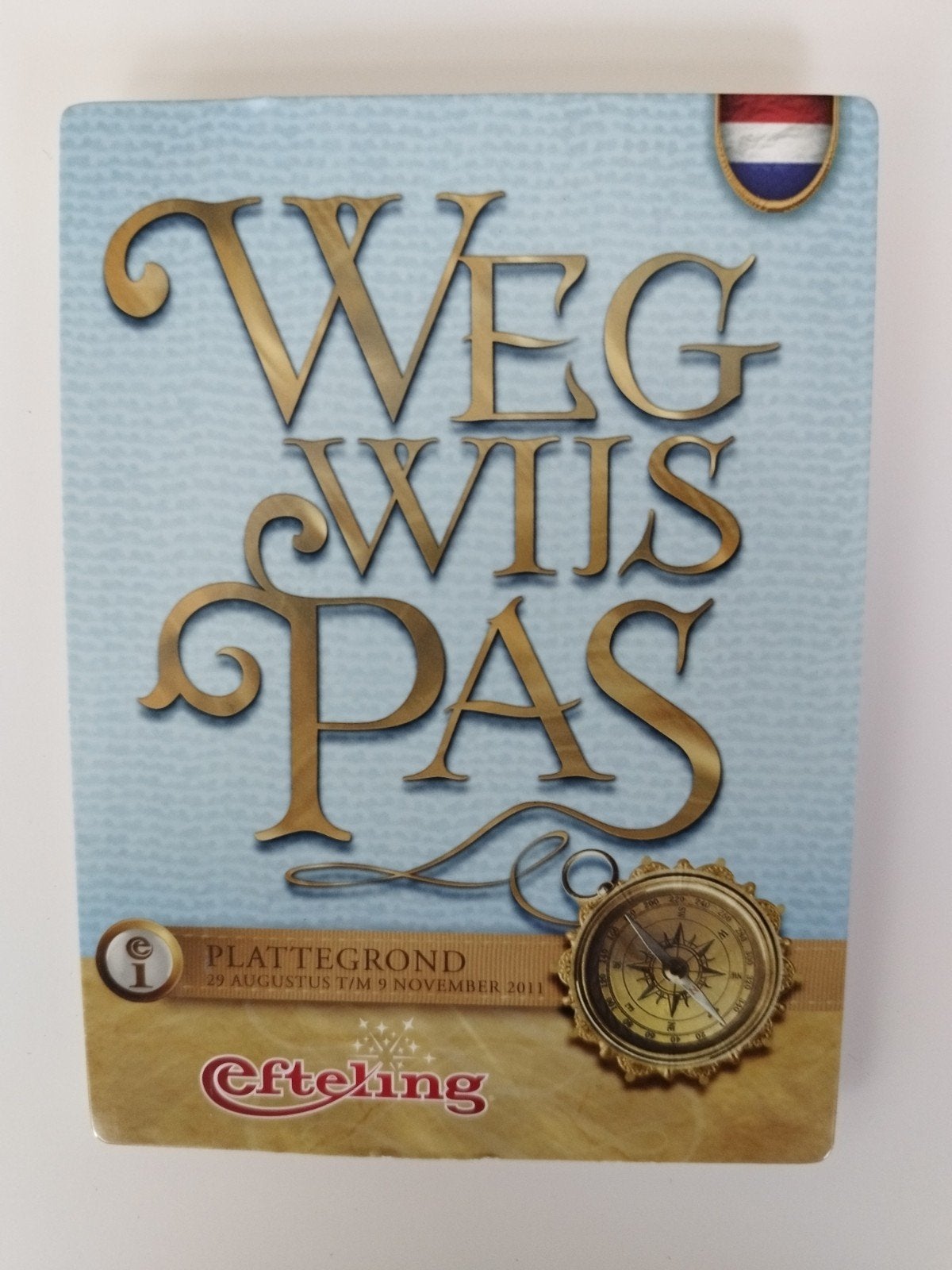 Efteling Wegwijs Pas Plattegrond 201, Verzamelen, Ophalen of Verzenden, Gebruikt, Overige typen