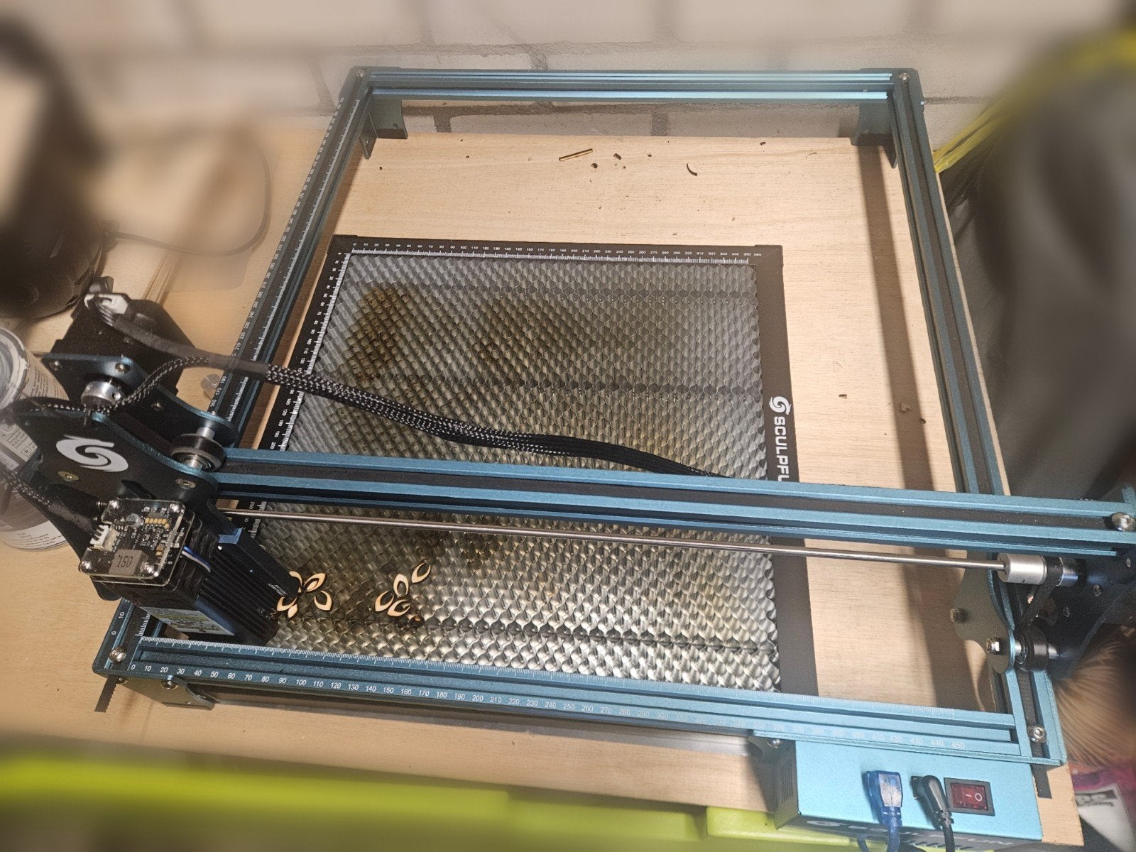 Lasersnijder Sculpfun s9, Ophalen, Gebruikt