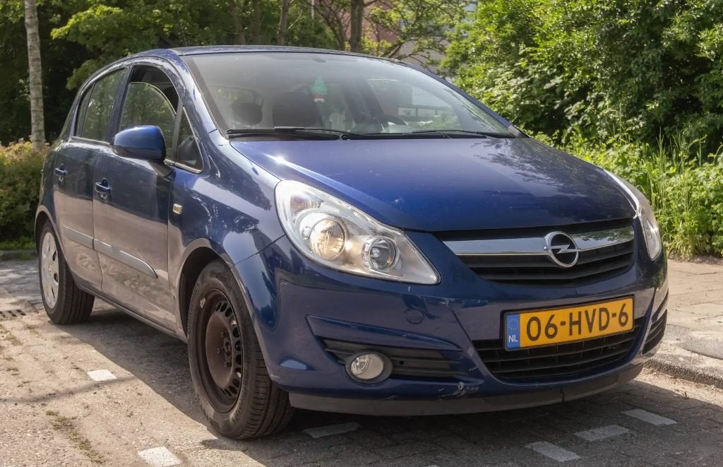 Opel Corsa 1.4 16V Njoy 5D 2009 Blauw, Auto's, Opel, Particulier, Corsa, Benzine, B, Hatchback, Handgeschakeld, Origineel Nederlands