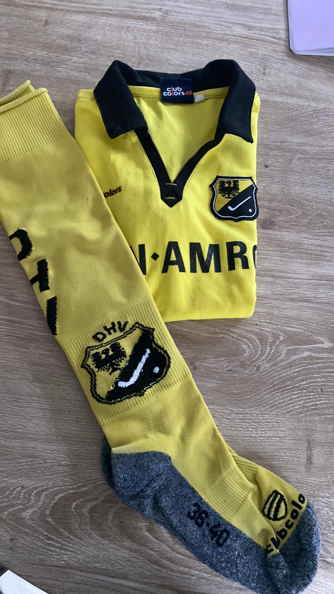 DHV hockey setje (maat 164), Ophalen, Gebruikt, Kleding