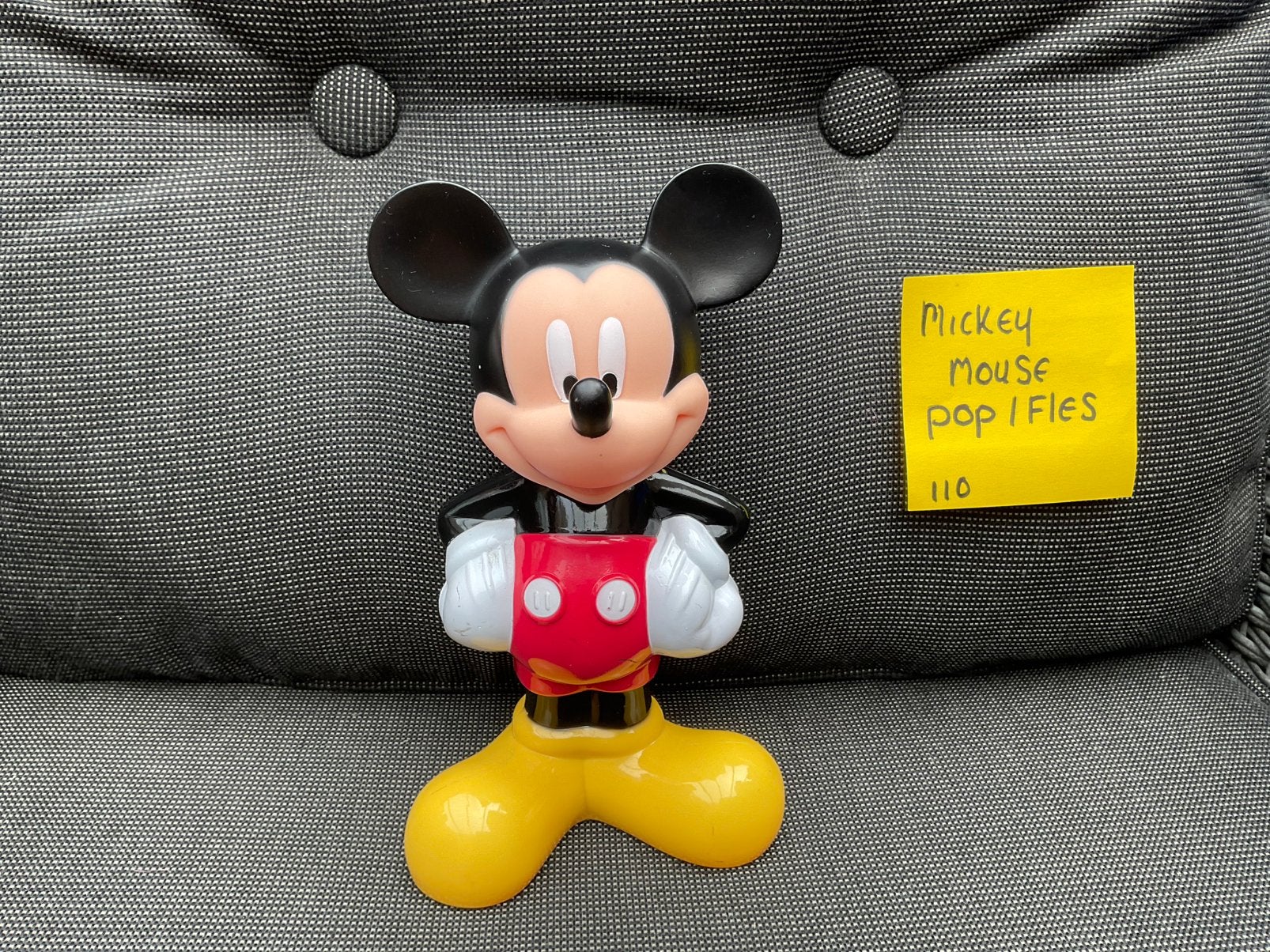 Gebruikte, niet kapot, Disney Mckey Mouse pop shampoofles, Ophalen, Mickey Mouse, Gebruikt, Beeldje of Figuurtje
