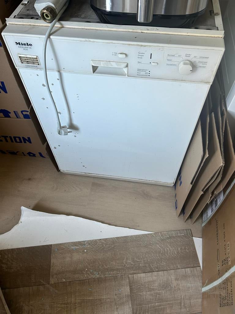 Miele Excellent SC Plus Vaatwasser, Gebruikt, 60 cm of meer, Voorspoelprogramma, Ophalen of Verzenden