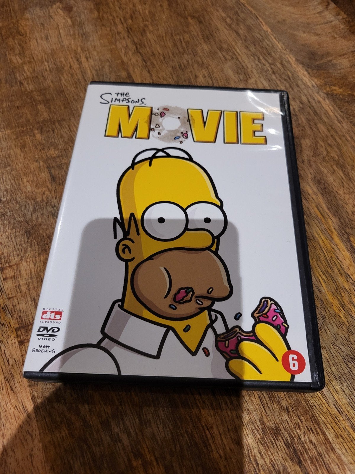 The Simpsons Movie DVD - Homer's Donut Avontuur, Gebruikt, Tekenfilm, Amerikaans, Nederlands