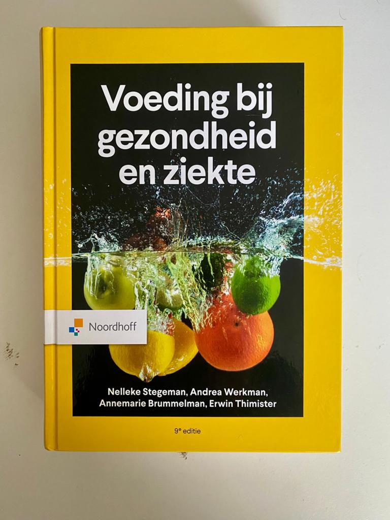 Voeding bij gezondheid en ziekte (HBO voeding & diëtetiek), Boeken, Ophalen of Verzenden, Nieuw, Dieet en Voeding, Diverse auteurs
