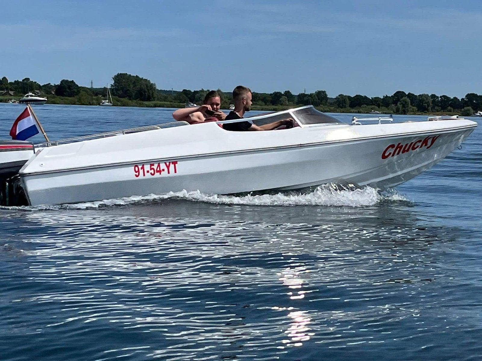 Speedboot 55pk met trailer yamaha, Watersport en Boten, Ophalen, Zo goed als nieuw, Buitenboordmotor
