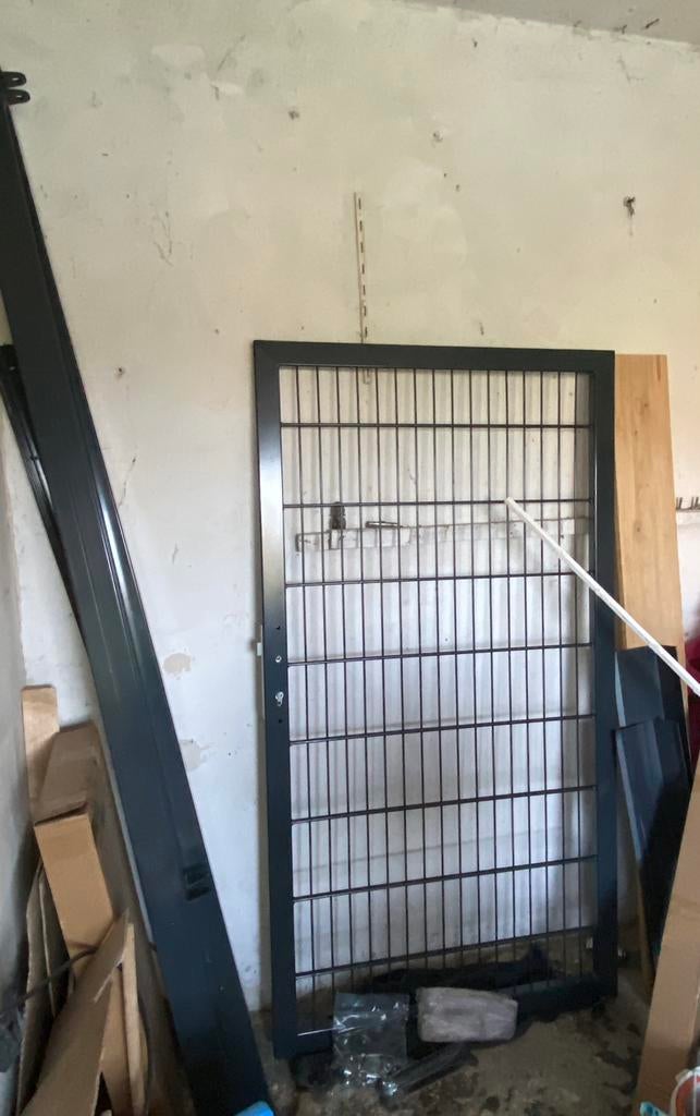 Nieuwe Tuindeur tuin poort tuinpoort garden door, Minder dan 200 cm, Nieuw, Buitendeur, Metaal