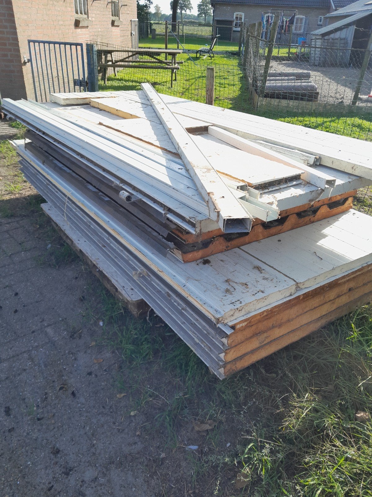 sandwichpanelen, diverse, Ophalen, 250 cm of meer, Palen
