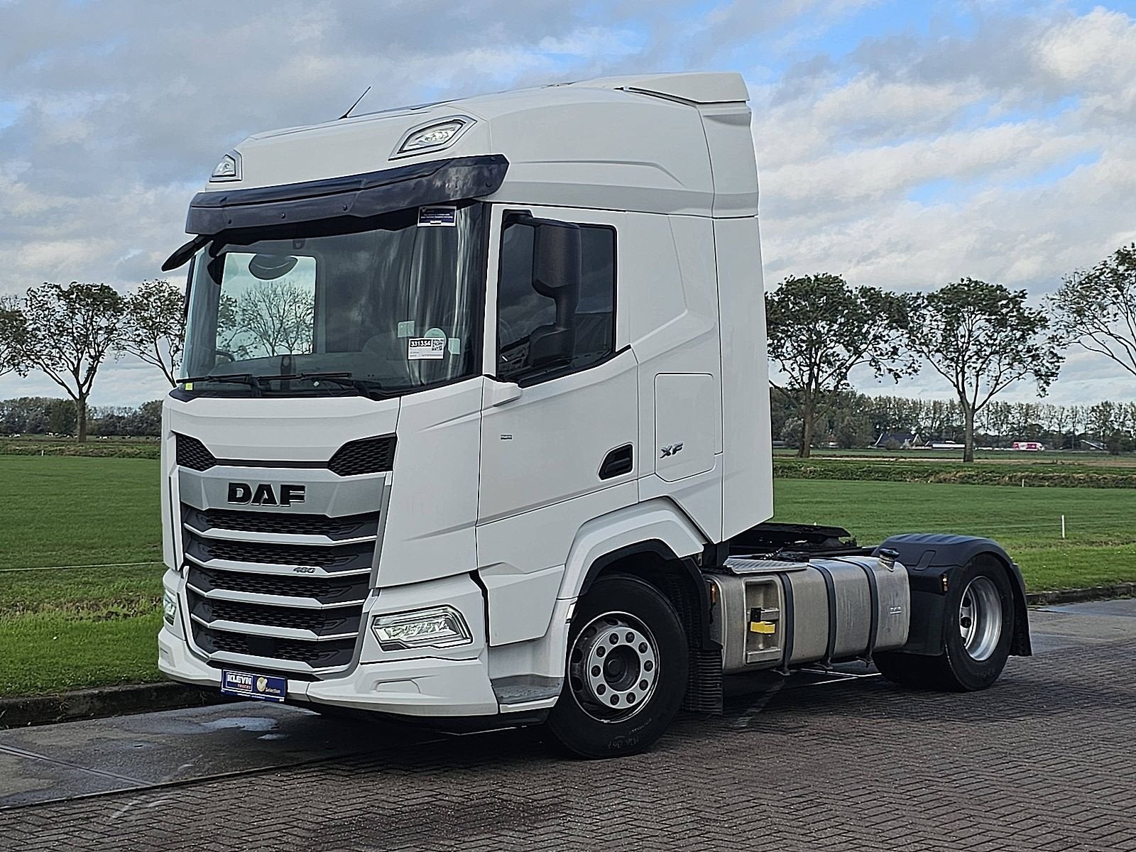 DAF XFN 480, Automaat, Euro 6, Wit, Bedrijf