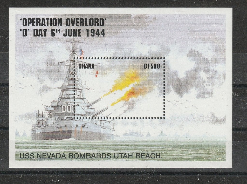 Ghana 1994 Schepen Blok 255, Verzenden, Postfris, Overige thema's