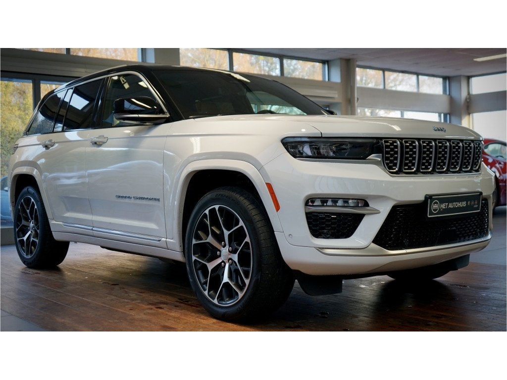 Jeep Grand Cherokee 2.0 Summit Reserve 4xe Fabrieks garantie, 12 maanden, Euro 6, 4 cilinders, Wit