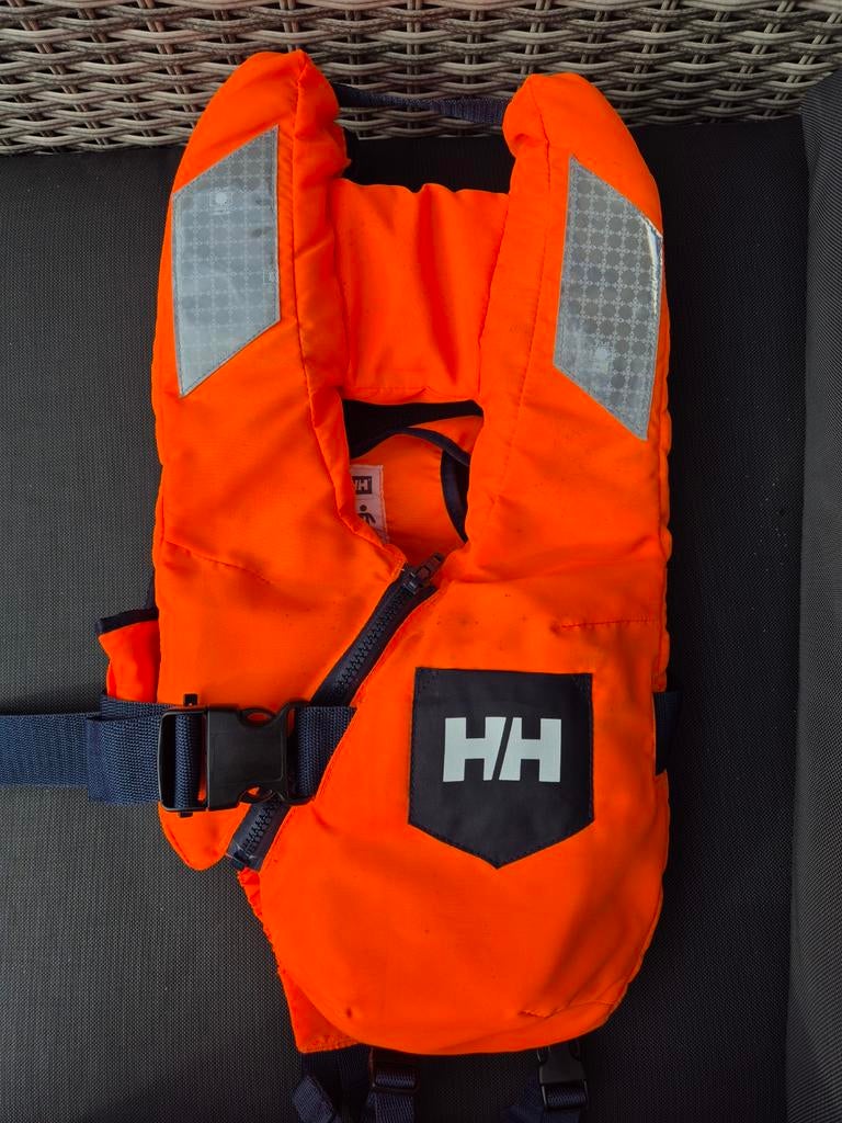 Kinder zwemvest Helly Hansen Baby Safe+ 5 tot 15 kg, Watersport en Boten, Ophalen of Verzenden, Zo goed als nieuw, Kind, Reddingsvest of Zwemvest