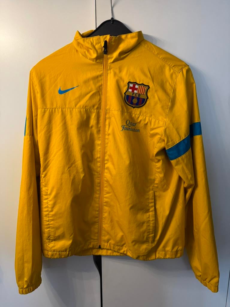 Nike Fc barcelona trainginsvest maat M, Ophalen of Verzenden, Zo goed als nieuw, Blauw
