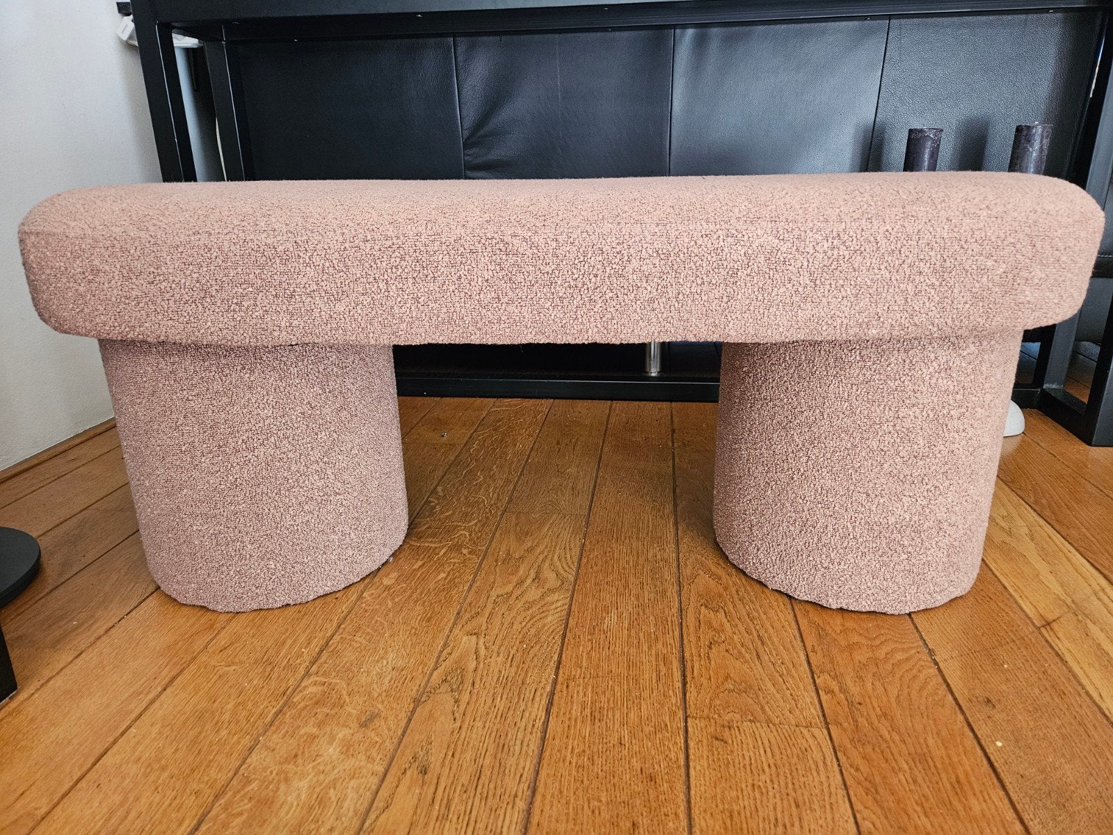 Bankje Letino Roze, Huis en Inrichting, Ophalen, Minder dan 50 cm, 125 cm of meer, Zo goed als nieuw
