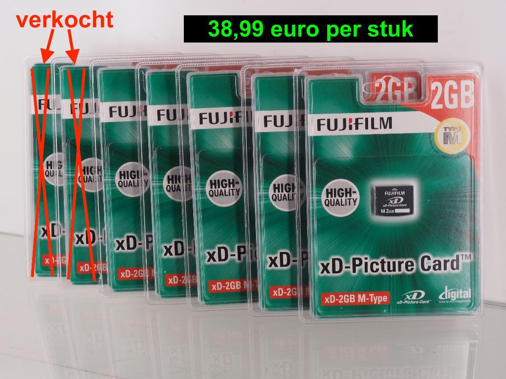 XD geheugenkaart OLYMPUS / FUJI / FULIFILM + AANKOOPSERVICE, XD, OLYMPUS / FUJI / FUJIFILM, Ophalen of Verzenden, Zo goed als nieuw