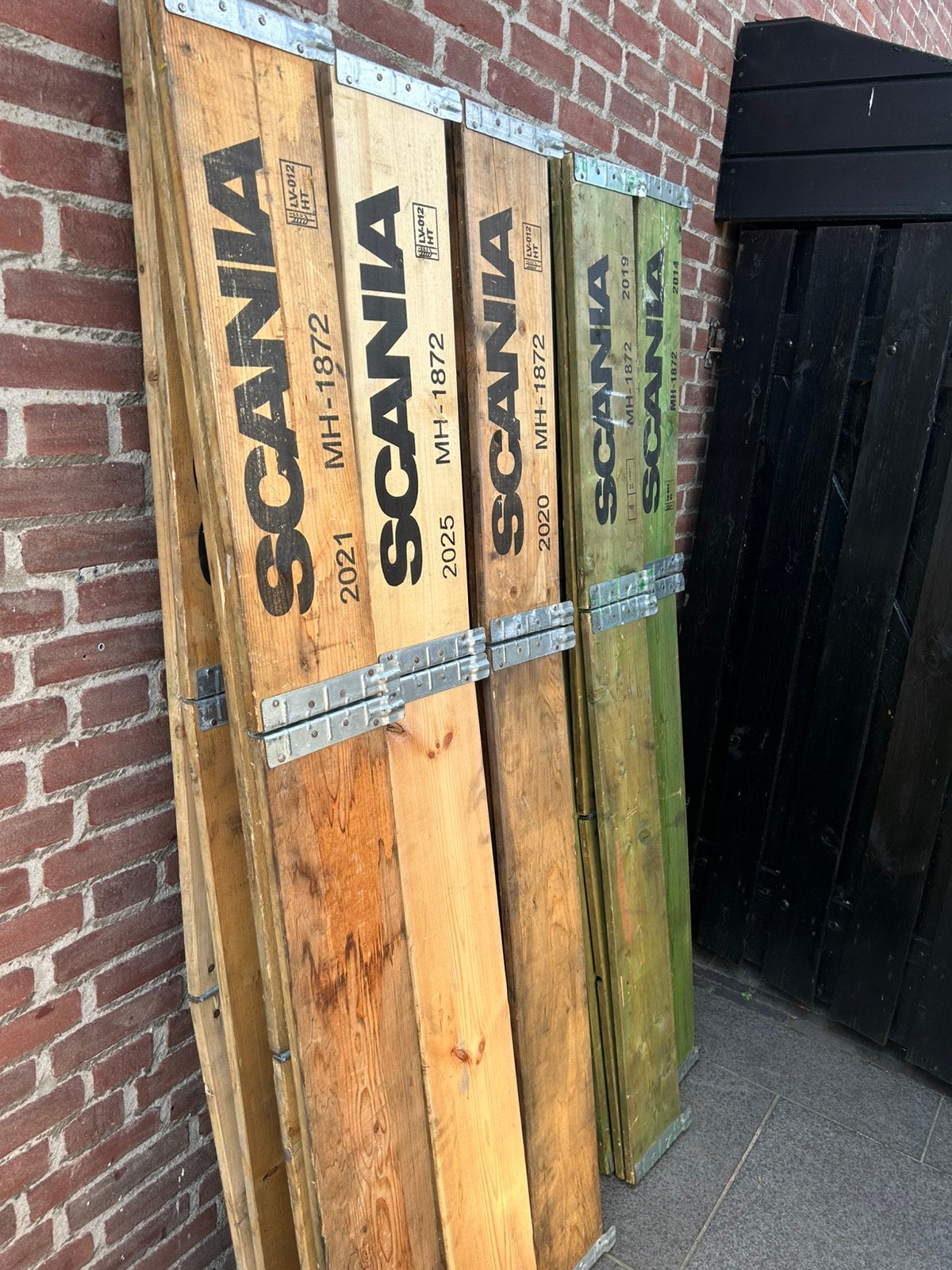 SCANIA  palletranden 80x120 zeer netjes, Auto-onderdelen, Ophalen, Scania