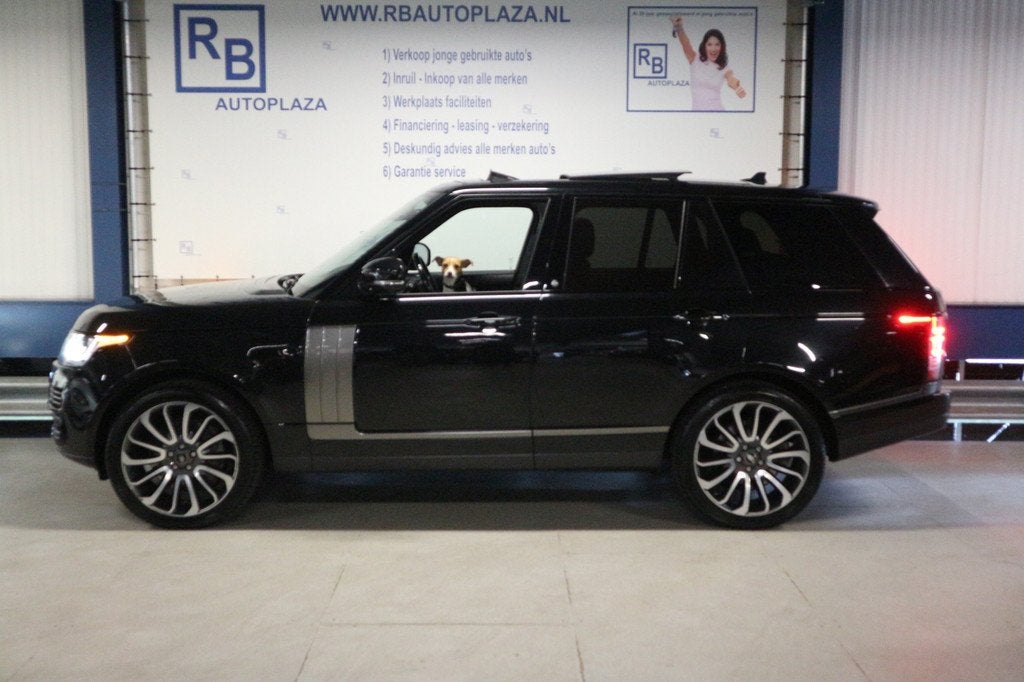 Land Rover Range Rover 4.4 SDV8 / BLACK ON BLACK / MASSAGE /, Automaat, Euro 5, Gebruikt, 8 cilinders