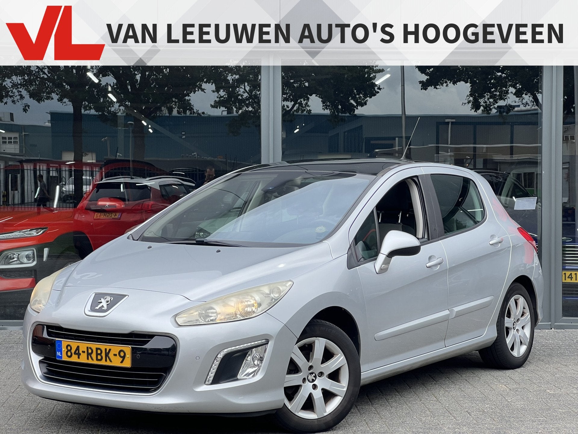 Peugeot 308 1.6 VTi Première | Pano | Navi | Trekhaak, Auto's, Voorwielaandrijving, Euro 5, Stof, Gebruikt