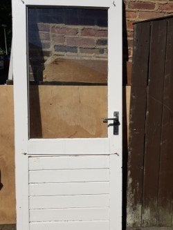tuin deuren gratis, Doe-het-zelf en Verbouw, Kozijnen en Schuifpuien, Ophalen, Zo goed als nieuw, 150 tot 225 cm, 150 tot 225 cm