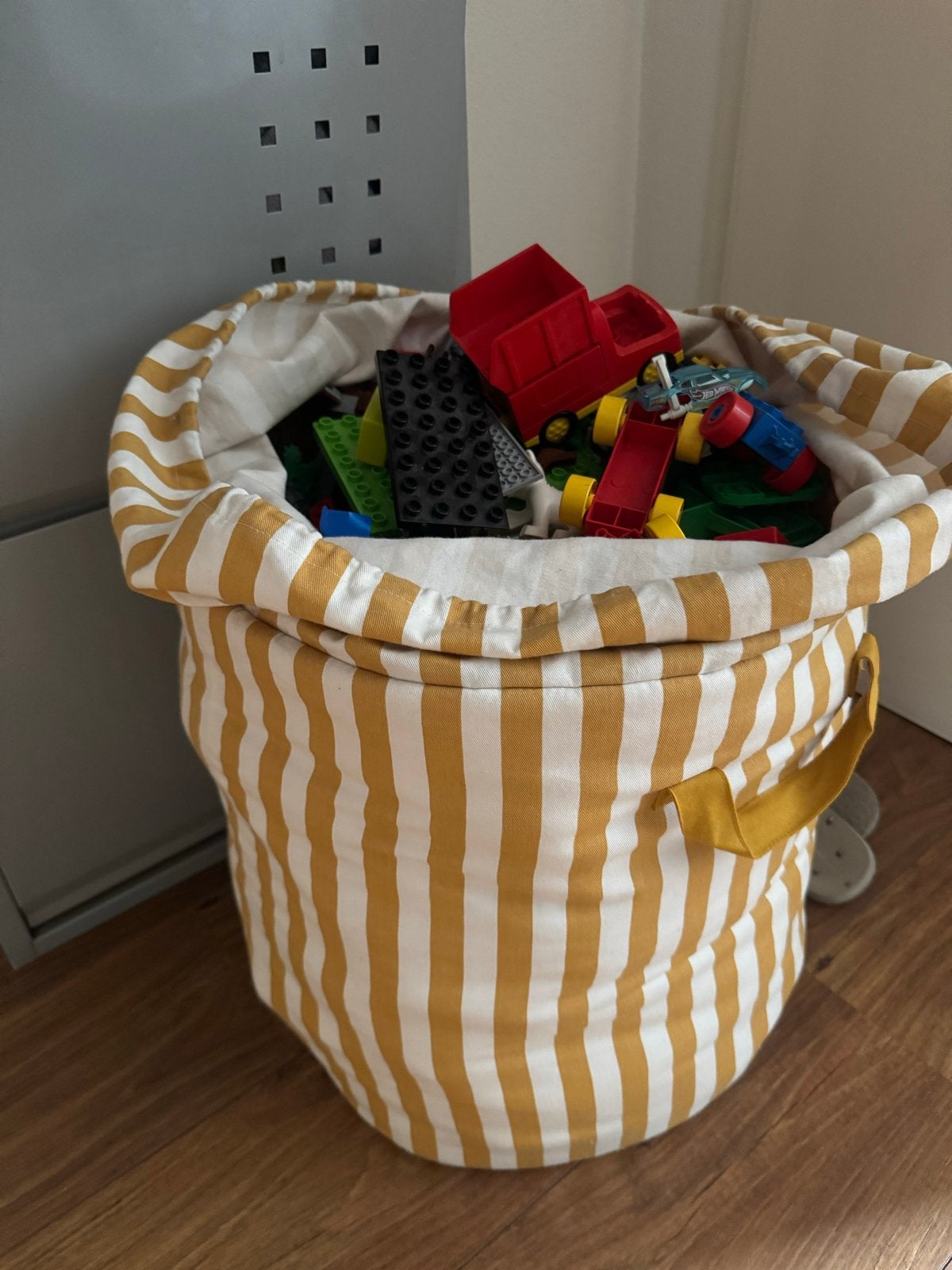 Grote zak vol LEGO Duplo blokken, Kinderen en Baby's, Speelgoed | Duplo en Lego, Ophalen, Gebruikt, Inclusief extra onderdelen