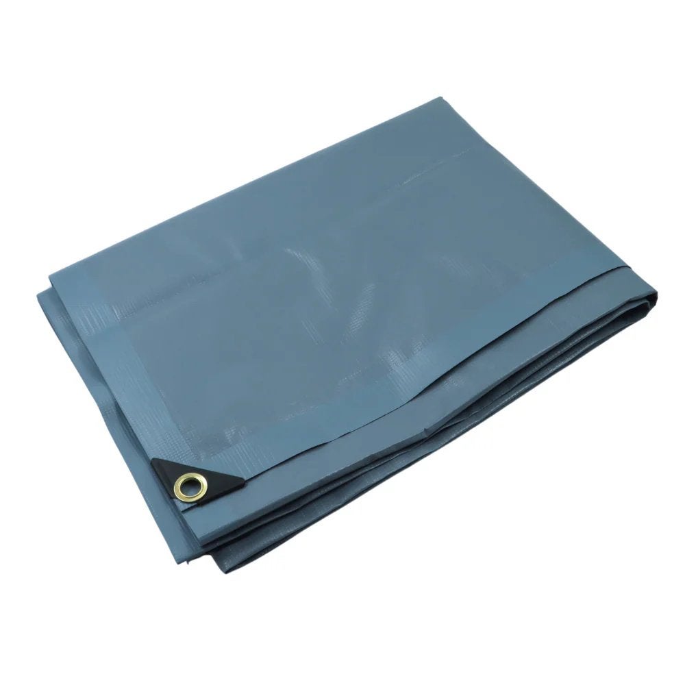Grijs PVC Zeil 6x8 meter - 600g/m² - Waterdicht Dekzeil, Ophalen, Nieuw, 15 m² of meer, Zeil