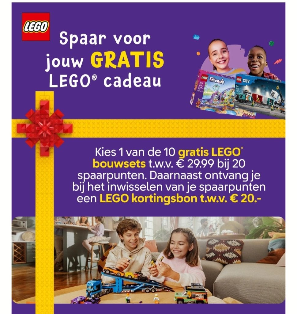 Lego punten Intertoys, Overige thema's, Lego, Overige typen, Nieuw