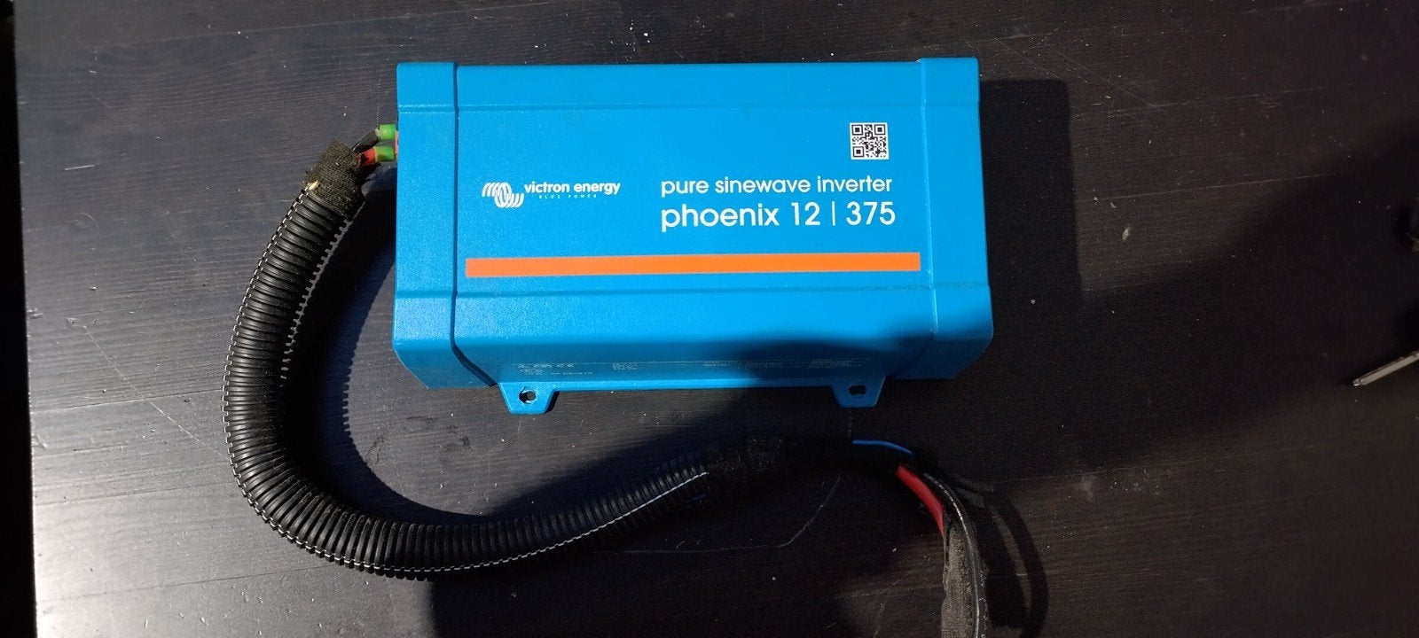 victron omvormer 375 watt 12v naar 230 volt als nieuw, Ophalen of Verzenden, Zo goed als nieuw, Overige typen