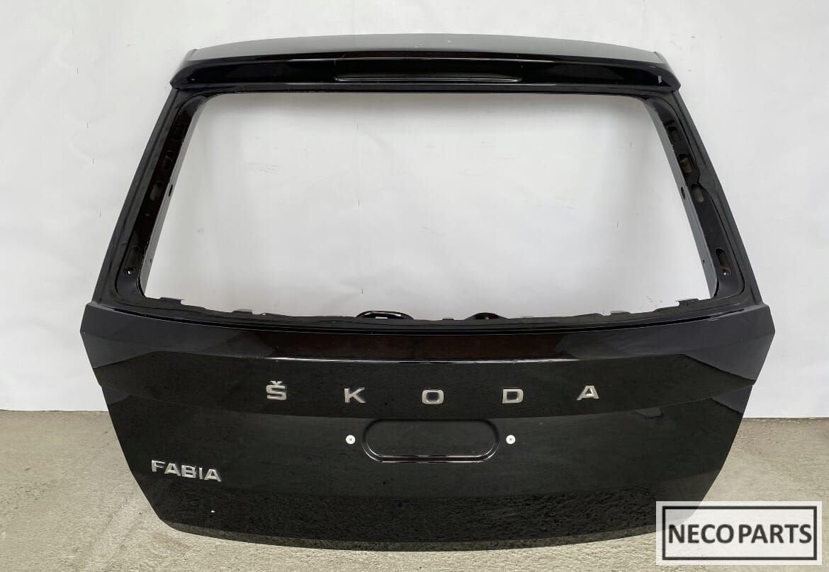 SKODA FABIA 3 HATCHBACK FACELIFT ACHTERKLEP ORIGINEEL O.A!!!, Gebruikt, -, Ophalen of Verzenden, -