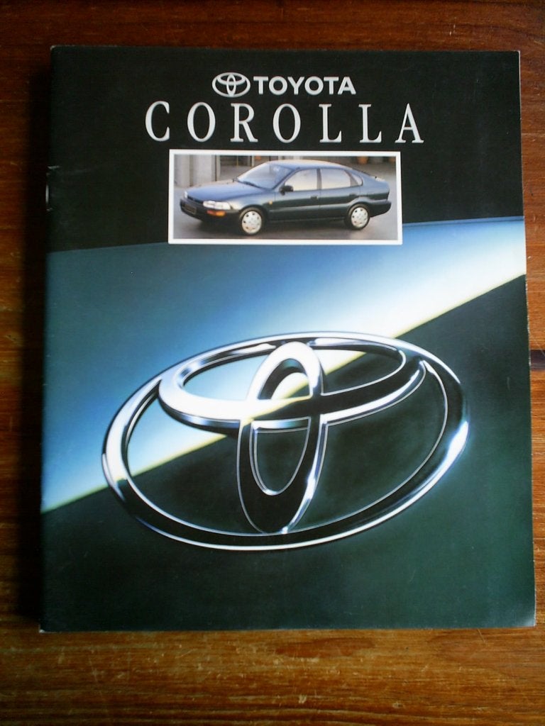 Toyota Corolla [ 8 / 1992 en of 11 / 1992 en of 4 / 1993 ], Verzenden, Zo goed als nieuw, Toyota